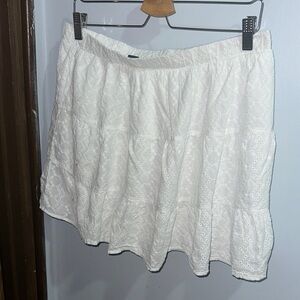 Wild Fable White A-Line Skirt